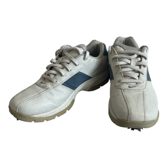 Nike Shoes - Nike Women’s White Blue Golf Sneakers Sport Performance Size 7.5
